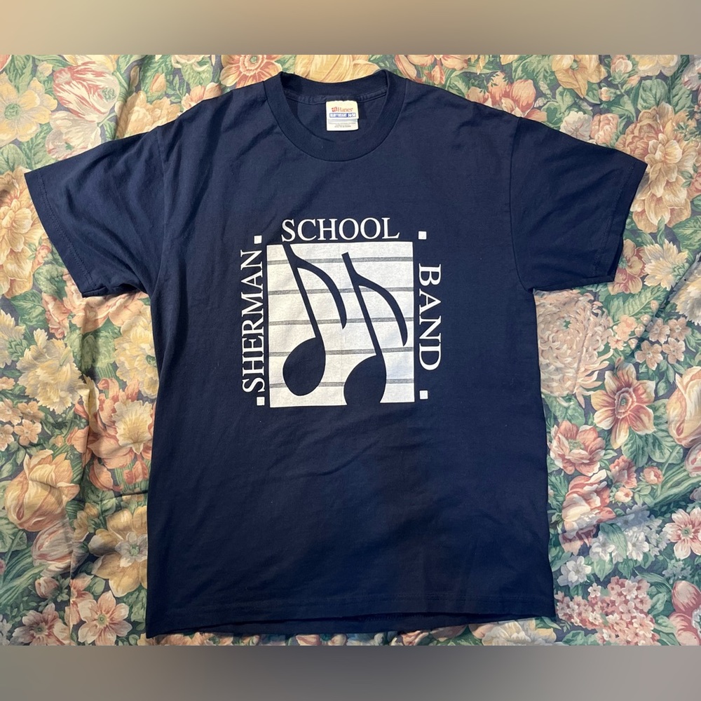 HANES HEAVYWEIGHT 50-50 TEE - Picture 3 of 5